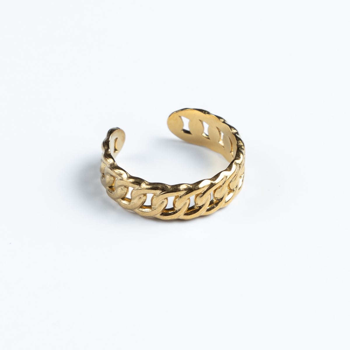 RGO-026 Δαχτυλίδι ατσάλινο χρυσό Nautica