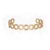 Βραχιόλι Excite fashion Jewellery Βέργα, με σχέδια κύκλους από ανοξείδωτο ατσάλι. Διατίθεται χρυσό χρυσό χρώμα. B-90-030G